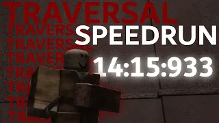 (FIRST EVER) ROBLOX TRAVERSAL - SPEEDRUN 14:15:933