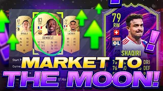 THE MARKET IS BOOMING! INSANE EARLY ACCESS PROFITS & OTW SHAQIRI SBC! FIFA 22 Ultimate Team