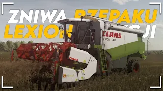 🌾Rzepak Pod Kosę!!🔥Żniwa 2023🔥1x Lexion 410 & JohnDeere 5100R🔥ZIUTEK