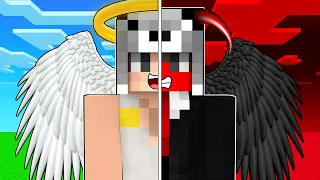 MELEK OLMAK VS ŞEYTAN OLMAK 😱 - Minecraft