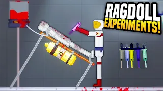 EXPERIMENTING ON RAGDOLLS DIDN'T GO AS PLANNED - People Playground Gameplay