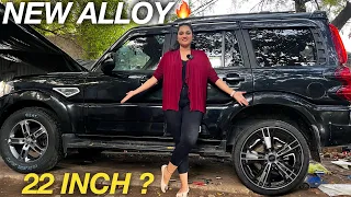 INSTALLED NEW ALLOY IN OUR SCORPIO - सबसे ग़ज़ब 💪🏻