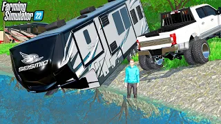 LUXURY CAMPING ACCIDENT! - CAN WE MAKE BILLIONS?