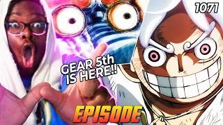 One Piece FULL Episode 1071 Reaction | "Luffy's Peak Attained! Gear Five"