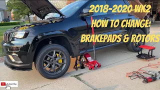 How to change Brake Pads & Rotors | 2018-2020 Jeep Grand Cherokee