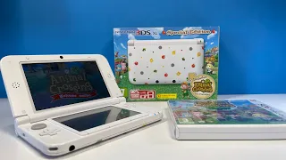 Animal Crossing: New Leaf Edition Nintendo 3DS XL Unboxing - 8 Years Later