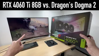RTX 4060 Ti 8GB vs Dragon's Dogma 2 [1080p, 1440p, 4K benchmark and performance analysis]