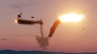 US Anti Air Defense Systems Destroys 3 Fighter Jets  - DCS:WORLD MilSim