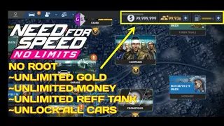 NO ROOT!!! tutorial agar akun NFS kalian unlock all car, unlimited money, gold, dan ref tank!!!