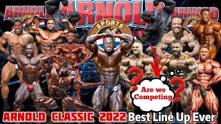 ARNOLD CLASSIC 2022 Preview - Official List - CRAZY LINE UP EVER