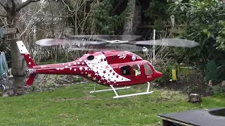 Bell 429 Air Zermatt  T-Rex 600er Größe