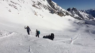 Schneeschuhwanderung auf der Zugspitze