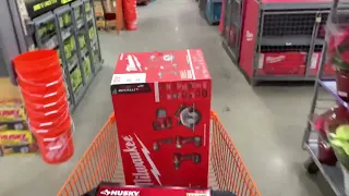 ЗАКУПКА НА 517$ ІНСТРУМЕНТА В HOME DEPOT.ІНСТРУМЕНТ DeWALT та Milwaukee по супер цінам.mr. Tools