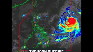 Typhoon Queenie enters PAR