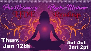 Pure Visionary Psychic Medium ~ Live Readings ~ Flying Solo