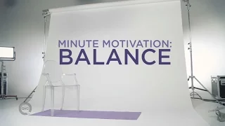 Improve Your Balance | Minute Motivation with Elise Ivy