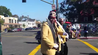 Menelik Temple #36 Oakland Black Cowboys Parade