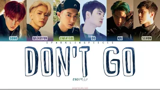 EXO K - 나비 소녀 Don't Go (Color Coded Lyrics) [HAN/ROM/ENG]