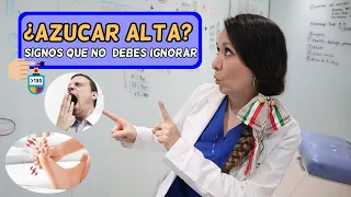 Estos son LOS PRIMEROS SIGNOS DE AZUCAR ALTA EN EL CUERPO QUE NUNCA DEBES DE IGNORAR😡/ Dra. Melissa