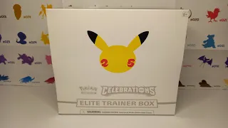 Pokemon 25th Anniversary celebrations etb