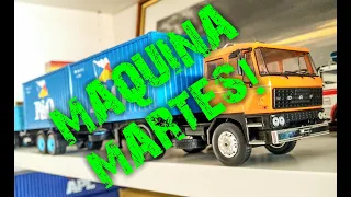 Camiones Escala 1:43 / O-Gauge Trucks! Maquetas de IXO Models TR146.22 1975 DAF 2800 c/ Remolque P&O