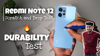 Redmi Note 12 Durability Test | Scratch & Drop Test