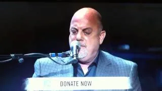 Billy Joel preforming at 12.12.12 Concert for Sandy Relief