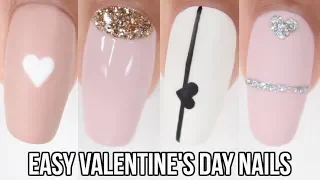 10 EASY Valentine's Day Nail Ideas! Nail art compilation