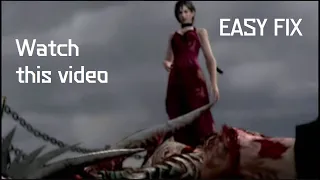 Does RE4 crash on your PC in Ada's campaign after Krauser's death scene?