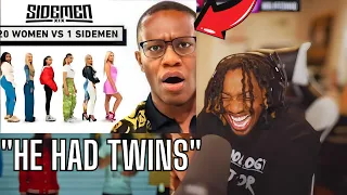 HE HAD TWINS AND GOT MARRIED! | 20 WOMEN VS 1 SIDEMEN: DEJI EDITION (REACTION!!!)