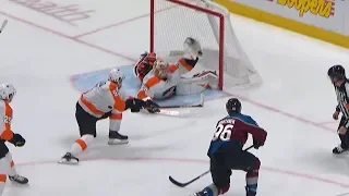 Carter Hart robs Rantanen with another save-of-the-year candidate