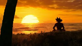 GOKU SUNSET  LIVE WALLPAPER || 4K 60fps || with background calming audio ||