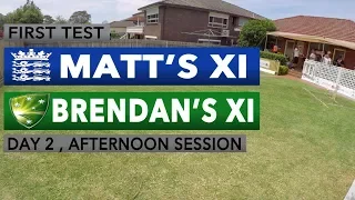 MXI v BXI FIRST TEST, DAY TWO - AFTERNOON SESSION