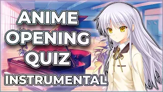 Anime Opening Quiz - INSTRUMENTAL ONLY EDITION