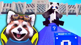 IL TROLLEZ Pe Ursul Panda | Cursa Cu LUCKY BLOCKS