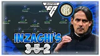 Replicate Simone Inzaghi's Inter Tactics in FC24