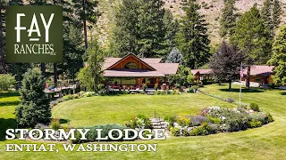 Washington Log Home For Sale | Stormy Lodge | Entiat, Washington