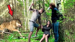 Drunk guys dragged the girl into the forest. But then the unthinkable happened!