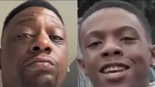 Boosie Presses Son Tootie Raww For Not Having Boosie Tatted On Him