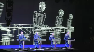 KRAFTWERK 3D - BERLIN TO DETROIT. THANK YOU. DANKE @ MOVEMENT DETROIT 2016 - 5.29.2016