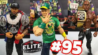 WWE ELITE 95 JOHN CENA, Bobby Lashley, Jimmy USO Action Figure Toy Review