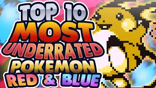 Top 10 Most Underrated Pokemon in Red, Blue, and Yellow