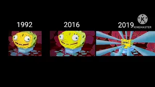 SpongeBob SquarePants Intro 1992 Vs. 2016 Vs. 2019