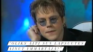 Pertti Nipa Neumann 1994 Haastattelijana Mirja Pyykkö ohjelmassa. Dingo comeback 1993.
