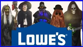 Lowe's 2024 Halloween Animatronic Lineup