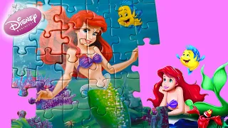 THE LITTLE MERMAID PUZZLE | Ariel Puzzle | Princess Ariel Puzzle | Disney Princess Puzzles | Toys