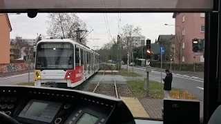 [Metro Cab Ride] U-Bahn Frankfurt Linie 6 / Ostbahnhof ➡ Hausen