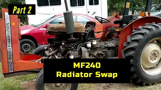 Massey Ferguson 240 Radiator Replacement
