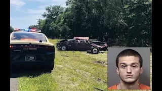 Florida man leads FHP on a three-county chase in a stolen pickup truck