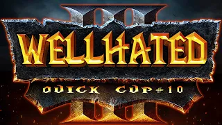 [СТРИМ] Wellhated Quick Cup #10: Старые карты Warcraft 3 Reforged
